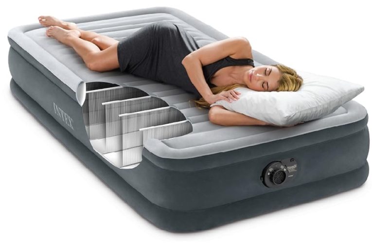 Amazon Best Sellers in Sports & Outdoors – Only $57 Deluxe Comfort-Plush High-Rise Air Mattress: Fiber-Tech – Queen Size – Built-in Electric Pump – 22in Bed Height – 600lb Weight Capacity – Most popular products based on Amazon sales.