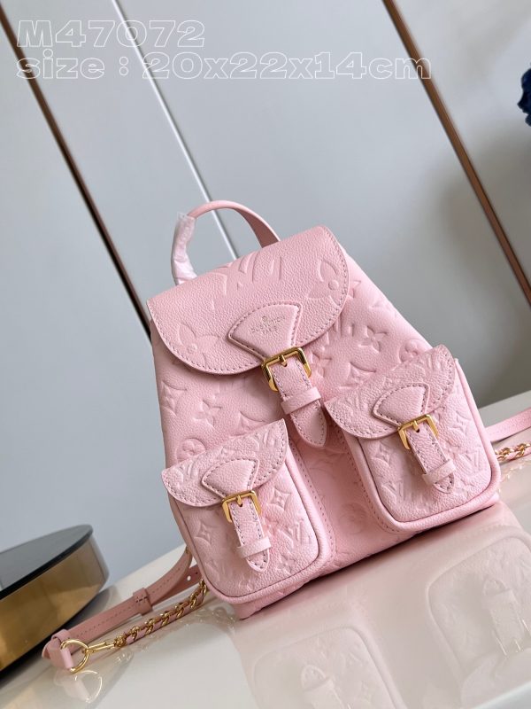 Louis Vuitton LV Pink BACKPACK M47072